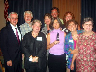 Board members and supporters